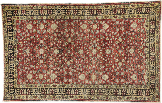4 x 6 Vintage Turkish Sivas Rug 50334