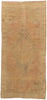 5 x 10 - Brown Vintage Turkish Oushak Rug - 50437