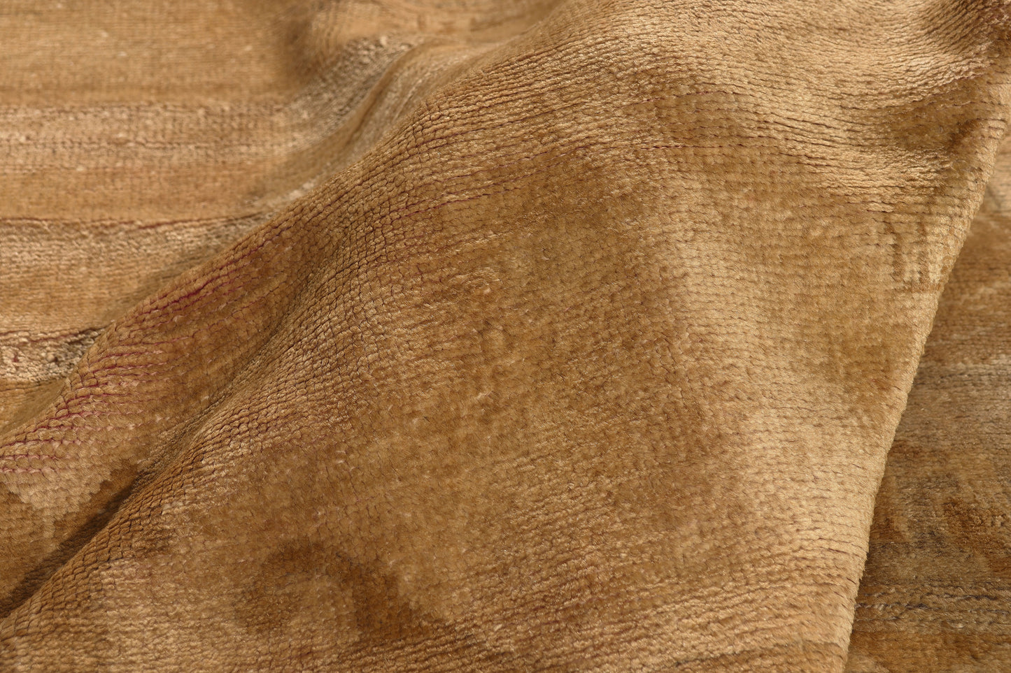 5 x 12 - Brown Vintage Turkish Oushak Rug - 50439