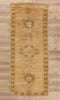 5 x 12 - Brown Vintage Turkish Oushak Rug - 50447