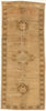 5 x 12 - Brown Vintage Turkish Oushak Rug - 50447