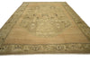 6 x 9 - Brown Vintage Turkish Oushak Rug - 50483