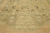 6 x 9 - Brown Vintage Turkish Oushak Rug - 50483
