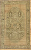 6 x 9 - Brown Vintage Turkish Oushak Rug - 50483