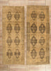 5 x 13 - Brown Vintage Turkish Oushak Rug - 50512