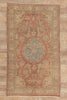 5 x 9 - Rust Vintage Turkish Oushak Rug - 50523