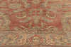 5 x 9 - Rust Vintage Turkish Oushak Rug - 50523