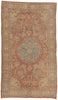 5 x 9 - Rust Vintage Turkish Oushak Rug - 50523