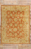 9 x 11 - Rust Turkish Oushak Rug - 50536