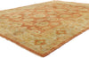 9 x 11 - Rust Turkish Oushak Rug - 50536