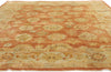 9 x 11 - Rust Turkish Oushak Rug - 50536
