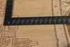 5 x 13 - Brown Vintage Turkish Oushak Rug - 50581