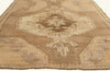 5 x 13 - Brown Vintage Turkish Oushak Rug - 50581