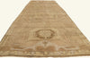 5 x 15 - Brown Vintage Turkish Oushak Rug - 50582