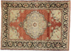 4 x 6 Vintage Turkish Oushak Rug 50632
