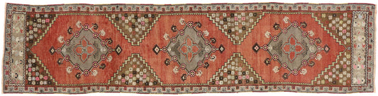 2 x 10 Antique Oushak Rug 50724