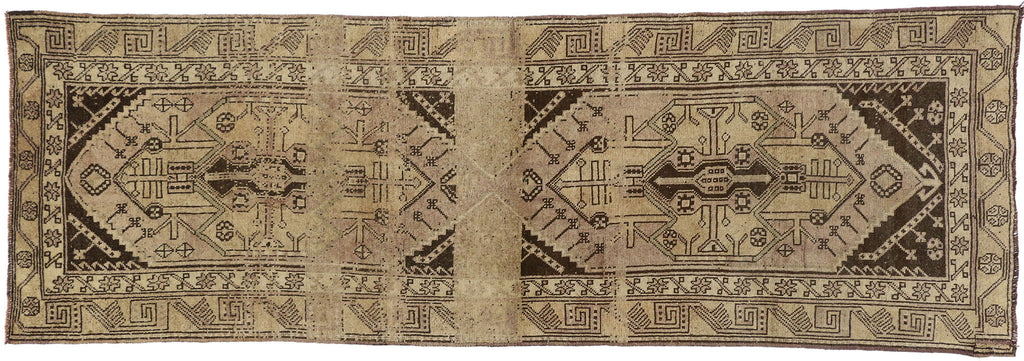 3 x 11 Vintage Turkish Oushak Runner 50749