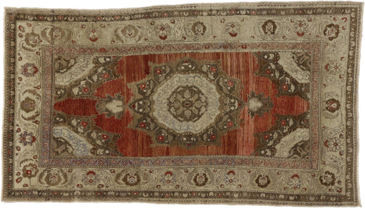 5 x 9 Vintage Turkish Oushak Rug 50756