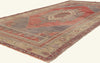 5 x 9 - Red Vintage Turkish Oushak Rug - 50758