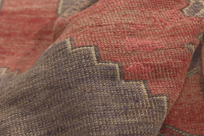 5 x 9 - Red Vintage Turkish Oushak Rug - 50758