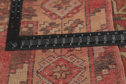 5 x 12 - Red Vintage Turkish Oushak Rug - 50766