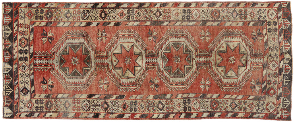 5 x 12 Vintage Turkish Oushak Rug 50766