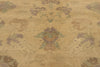 5 x 11 - Tan Vintage Turkish Oushak Rug - 50843