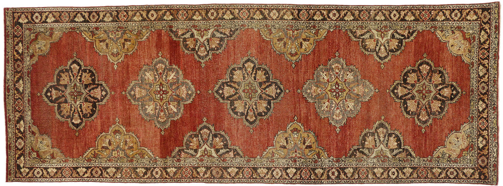5 x 13 Vintage Turkish Oushak Rug 50844