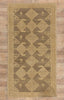 5 x 10 - Brown Vintage Turkish Oushak Rug - 50845