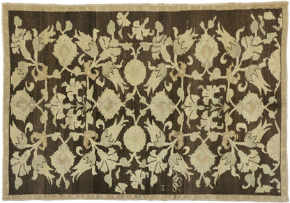 5 x 7 Vintage Oushak Rug 50847