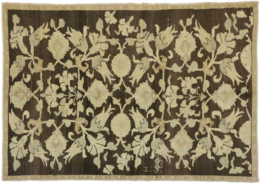 5 x 7 Vintage Oushak Rug 50847