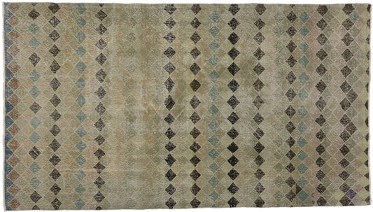 5 x 9 Vintage Sivas Rug 50874