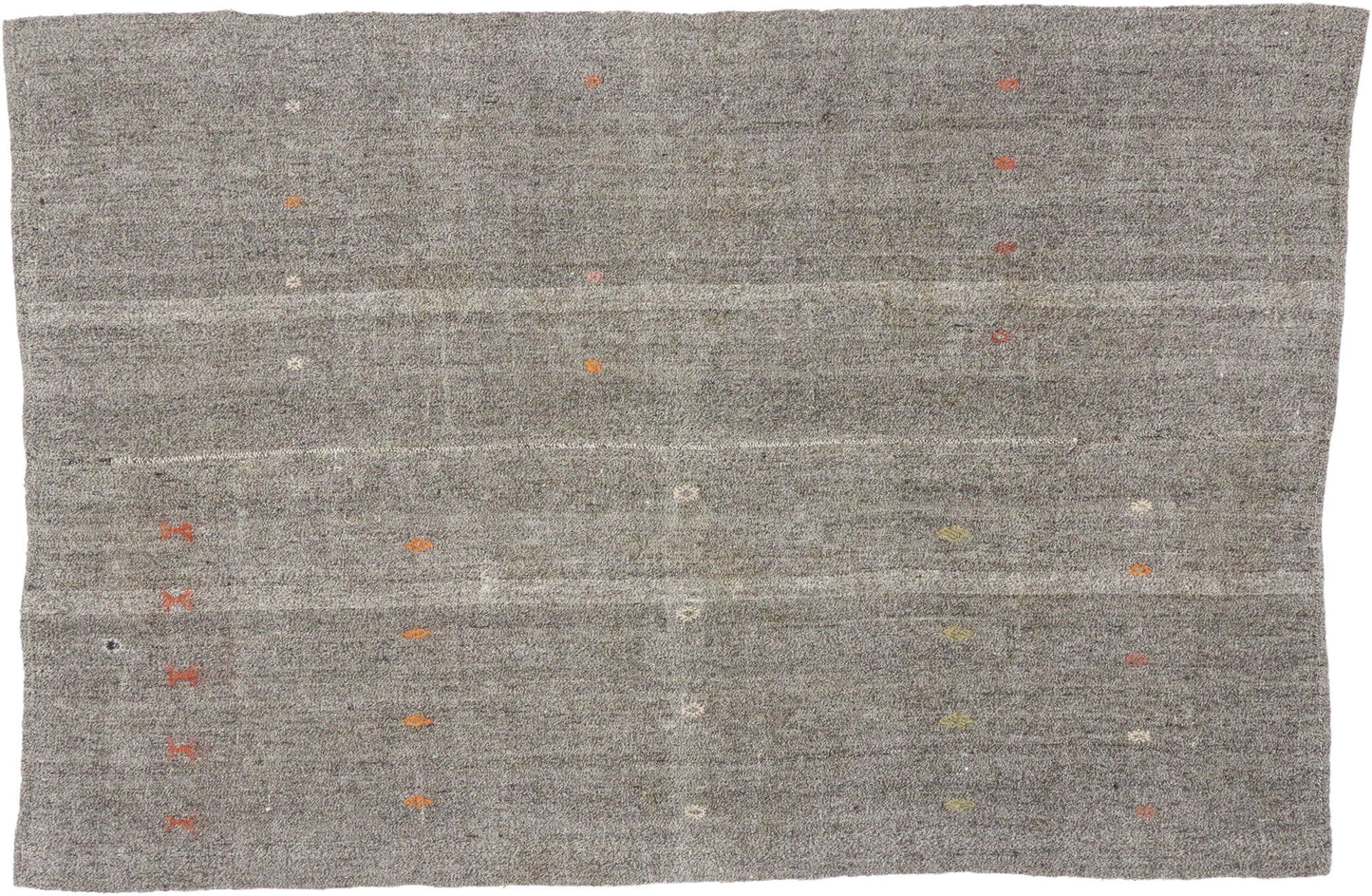 7 X 10 Vintage Turkish Kilim Rug 50880