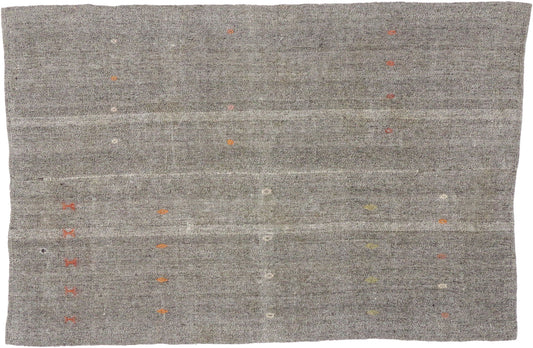 7 X 10 Vintage Turkish Kilim Rug 50880