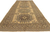 5 x 12 - Tan Vintage Turkish Oushak Rug - 50921