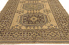 5 x 12 - Tan Vintage Turkish Oushak Rug - 50921