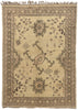 6 x 8 - Beige Vintage Turkish Oushak Rug - 50925