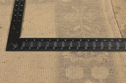 5 x 13 - Tan Vintage Turkish Oushak Rug - 51021
