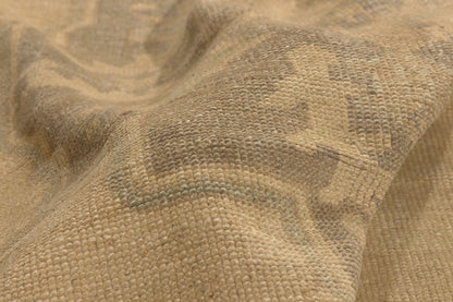 5 x 13 - Tan Vintage Turkish Oushak Rug - 51021