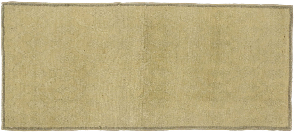 3 x 6 Vintage Turkish Oushak Rug 51025