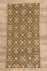 5 x 9 - Brown Vintage Turkish Oushak Rug - 51028