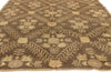 5 x 9 - Brown Vintage Turkish Oushak Rug - 51028