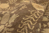 5 x 9 - Brown Vintage Turkish Oushak Rug - 51028