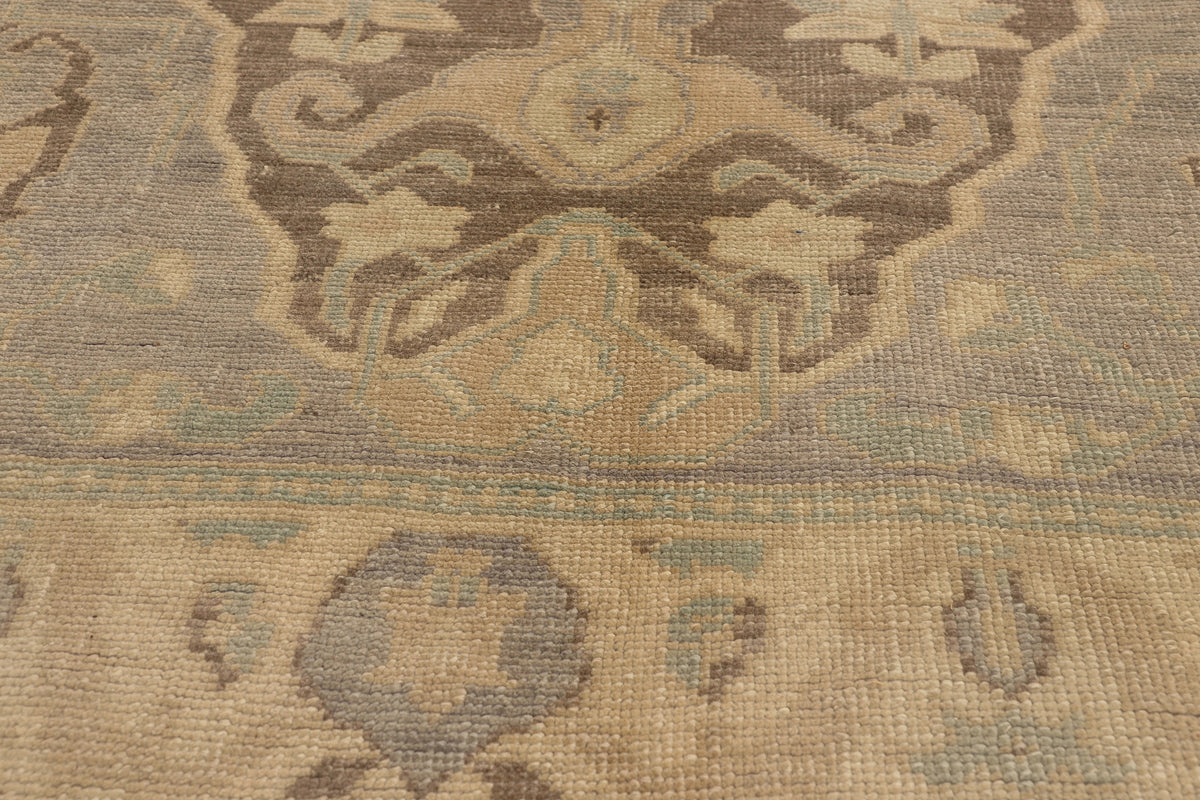 6 x 8 - Purple Vintage Turkish Oushak Rug - 51034