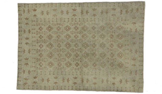 4 x 6 Vintage Oushak Rug 51039