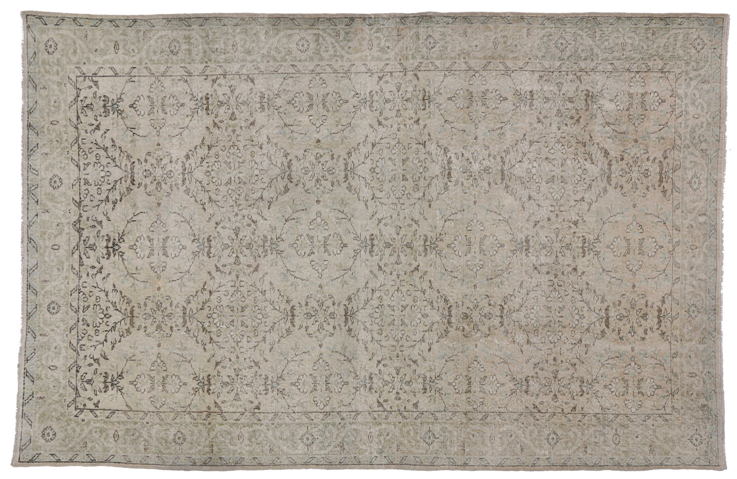 7 x 10 - Vintage Turkish Sivas Rug - 51110