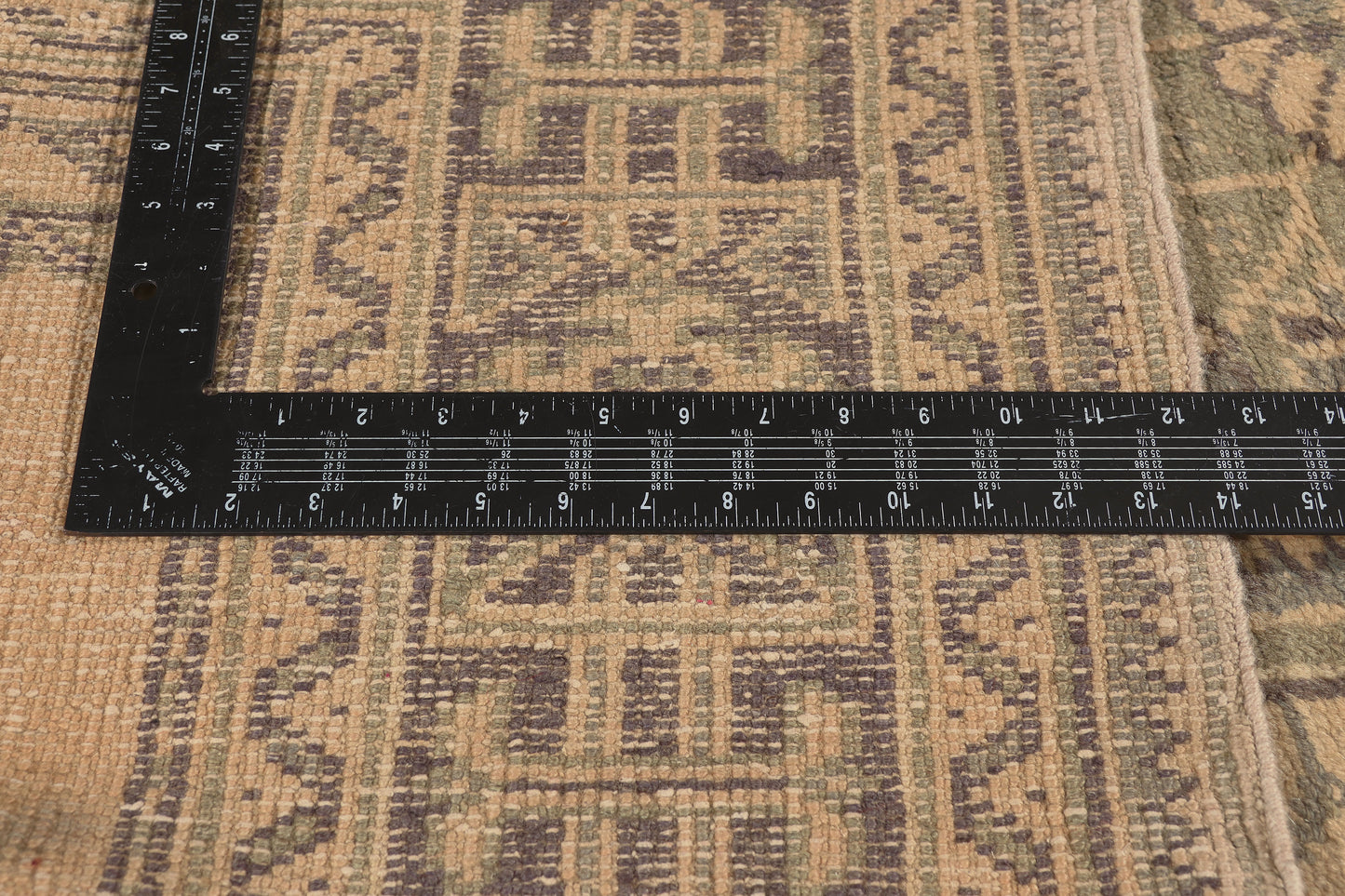 5 x 11 - Tan Vintage Turkish Oushak Rug - 51117