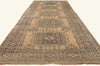 5 x 11 - Tan Vintage Turkish Oushak Rug - 51117