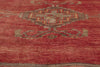 5 x 12 - Red Vintage Turkish Oushak Rug - 51134