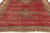 5 x 12 - Red Vintage Turkish Oushak Rug - 51134